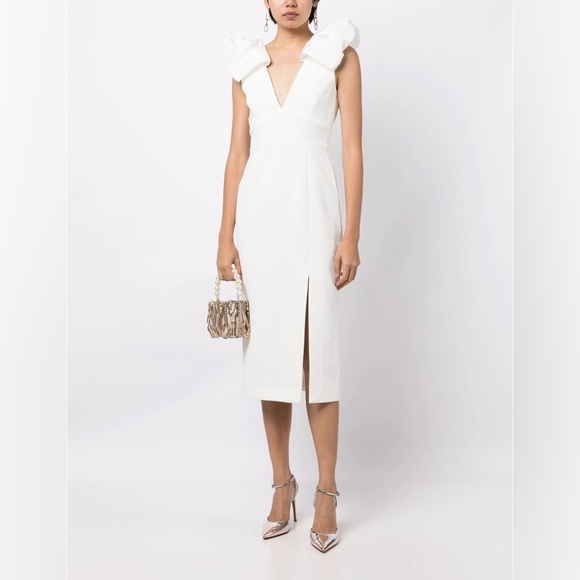 Rebecca Vallance Dresses & Skirts - Rebecca Vallance Bom Ami ruffle-detail mini dress in White